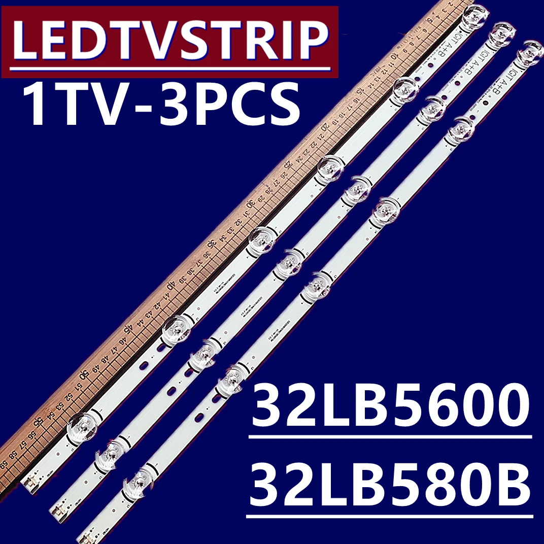 

10kit Светодиодная лента-подсветка для LG 32 "TV 32lb5600 32lb560b 32lb570b 32lb580b 32lb620b 32LB