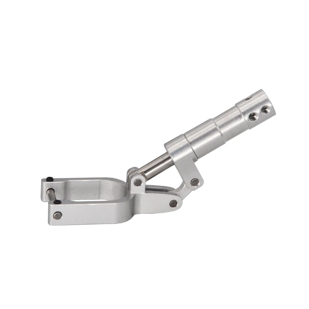 Un trou de 4mm/5mm, amortissement des genoux, train d'atterrissage absorbant les chocs, hauteur 95mm à 165mm, trépied de choc à vis sans fin pour modèle d'avion RC de 2 à 4kg