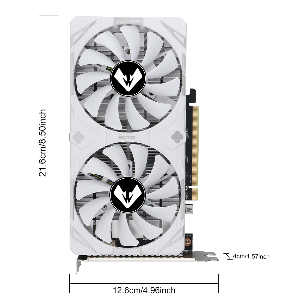 SOYO AMD Radeon RX6500XT 4GB Gaming Graphics Card GDDR6 Memory