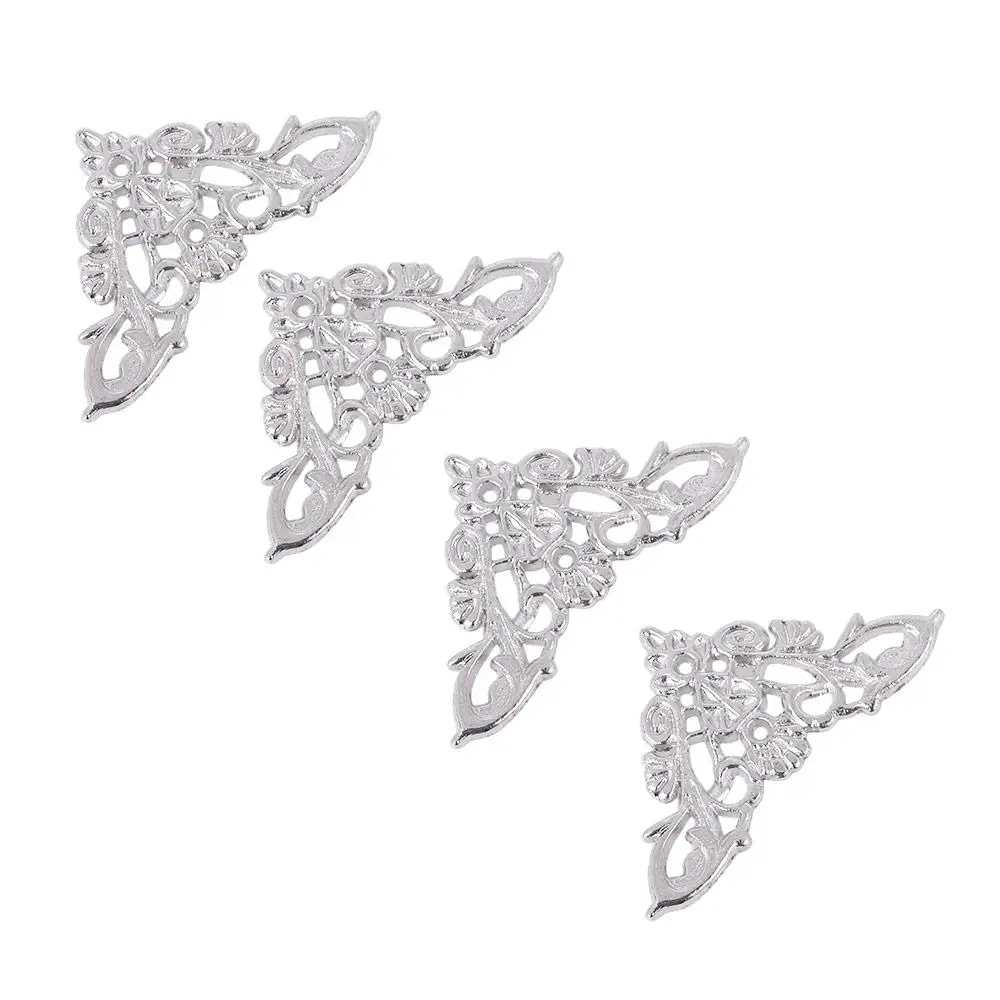 Home Decor Feet Leg Edge Corner Gifts Case Corner Brackets Decorative Protector Scrapbook Album Furniture Hardware