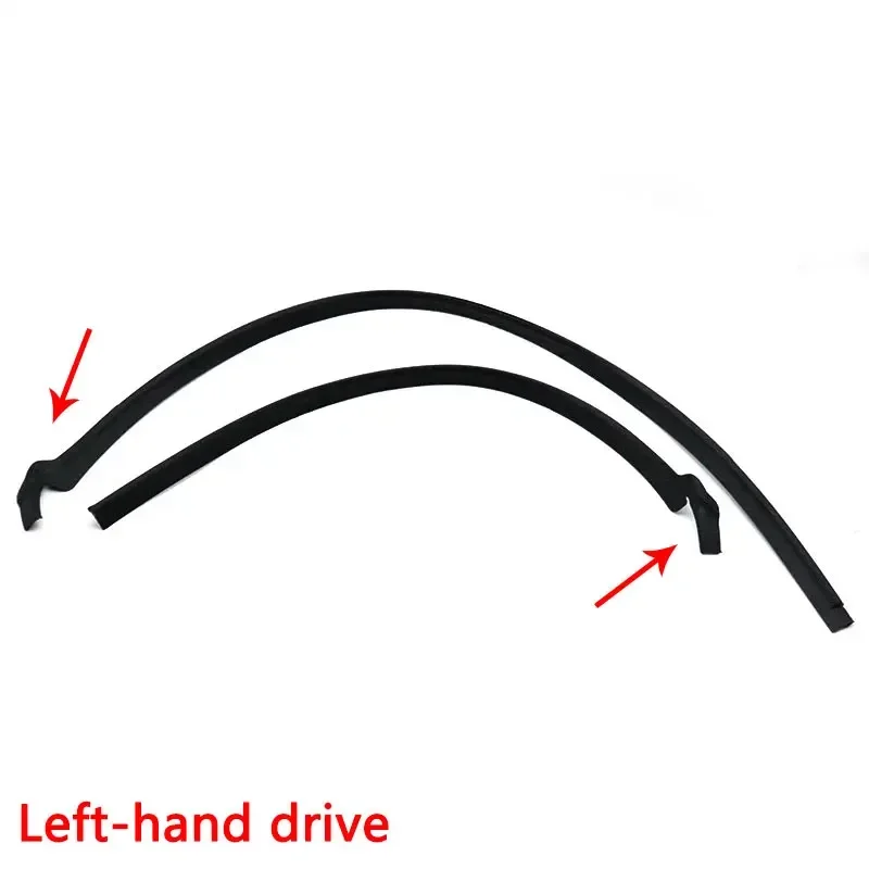 LHD RHD Cowl Molding Windshield Cover Strip Panel Trim Rubber Seal Apron Weatherstrip For BMW MINI Cooper S R55 R56 R57 06-15