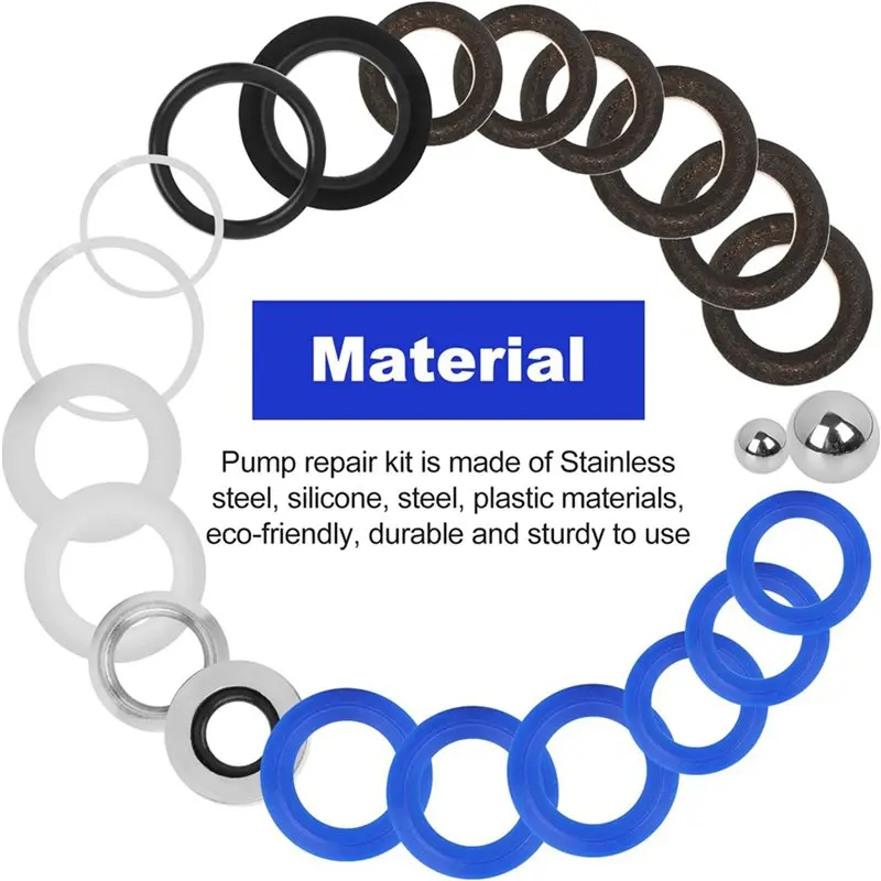 B03C-5X 244194 Pump Repair Kit - Airless Paint Sprayer Accessories Pump Repair Packing Kit For 295 390 395 490 495 595 3400