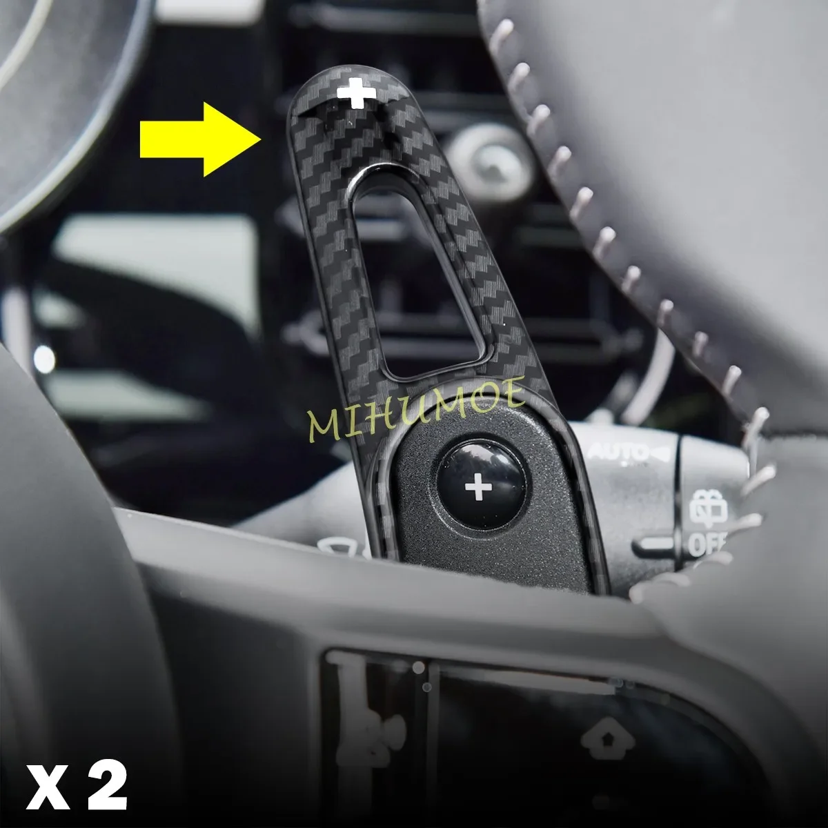 

For Mini Cooper S Convertible Countryman Clubman F54 F55 F56 F57 F60 2017-2022 2023 Car Steering Wheel Shifter Paddle Extension