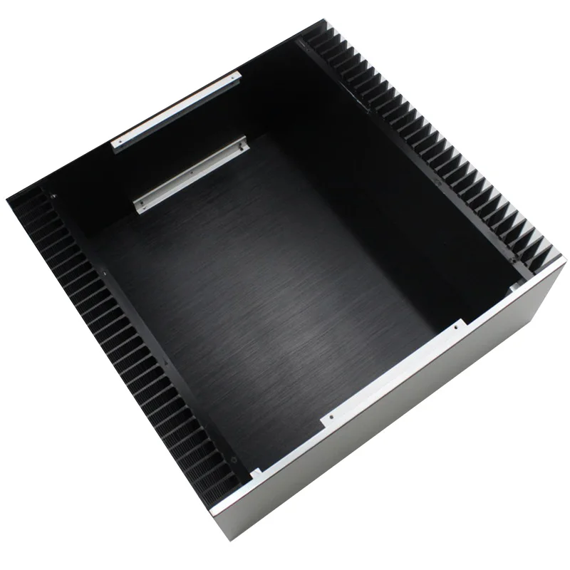 430*412*150mm Volledig aluminium Pure Eindversterker Chassis Diy Versterker Audio Case Shell