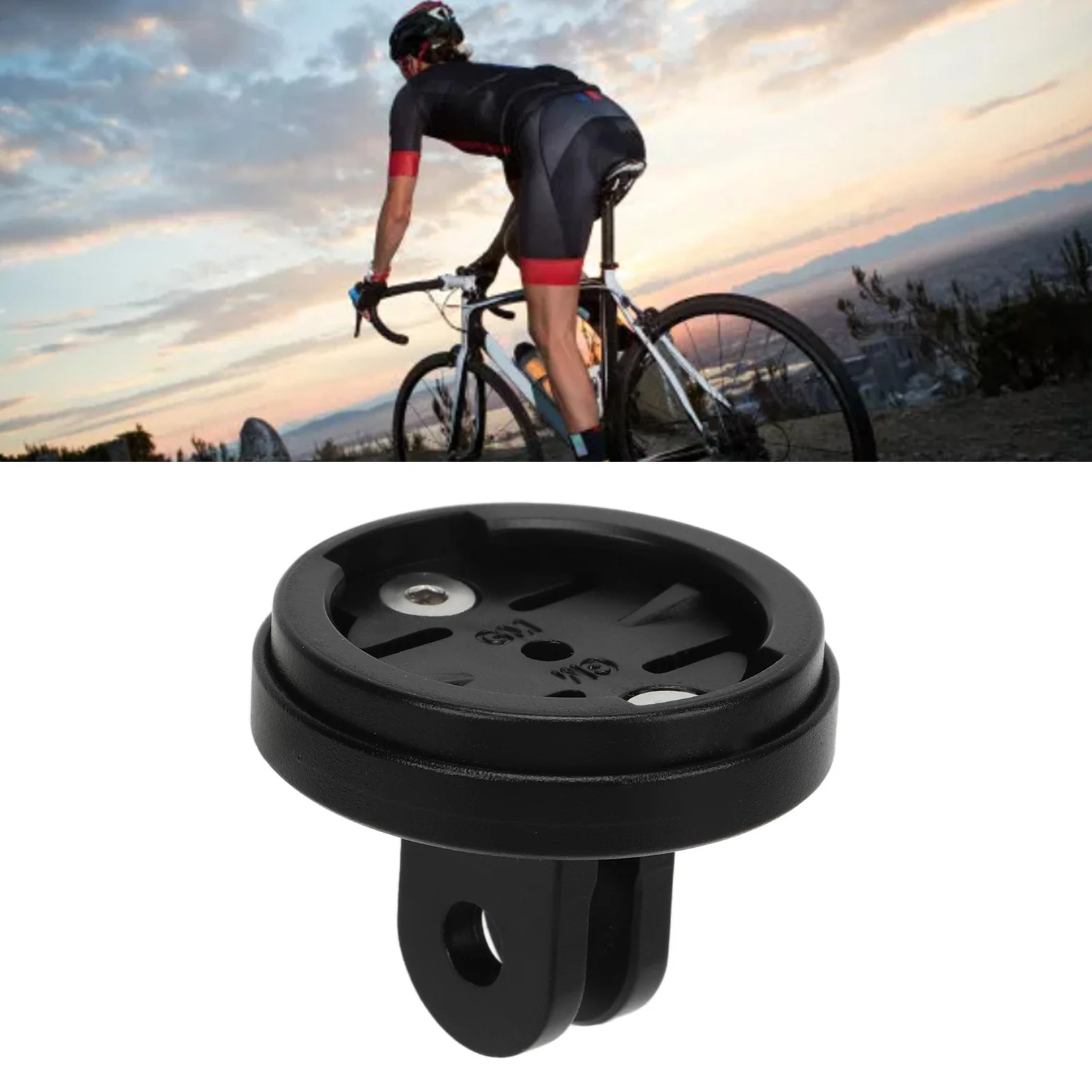 Suporte de bicicleta para computador de ciclismo, Adaptador de bicicleta, Suporte dianteiro