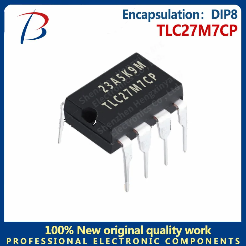 5PCS TLC27M7CP single power low power operational amplifier in line with DIP8