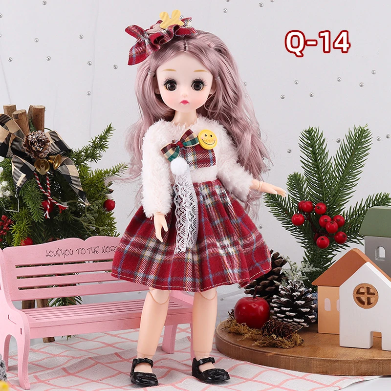 Fashion 30cm 1/6 Anime Bjd Doll Princess Clothes Accessories Suit Loli Skirt Girls Kids Doll Dress Up DIY Toy Gift Reborn Kawaii