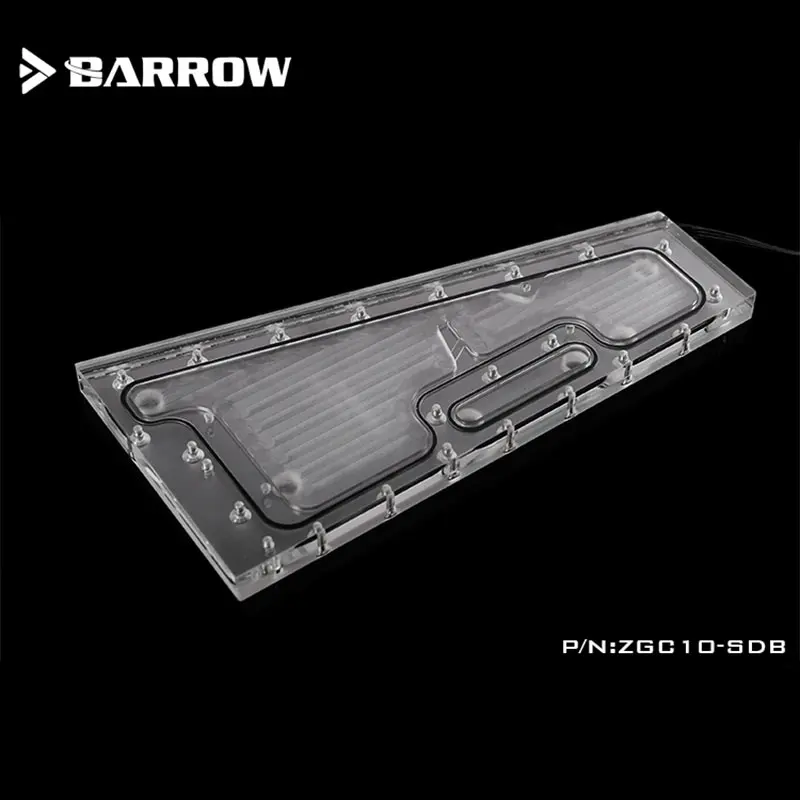 Barrow ZGC10-SDB,Waterway Boards for Zeaginal ZG-10 Case, for Intel CPU Water Block & Single GPU Building