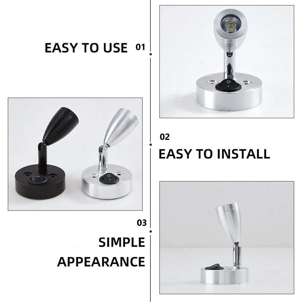 

Светодиодный светильник для чтения, 1 шт., многофункциональный настенный светильник для дома, спальни, декоративный прикроватный светильник, 12 В, светодиодный светильник