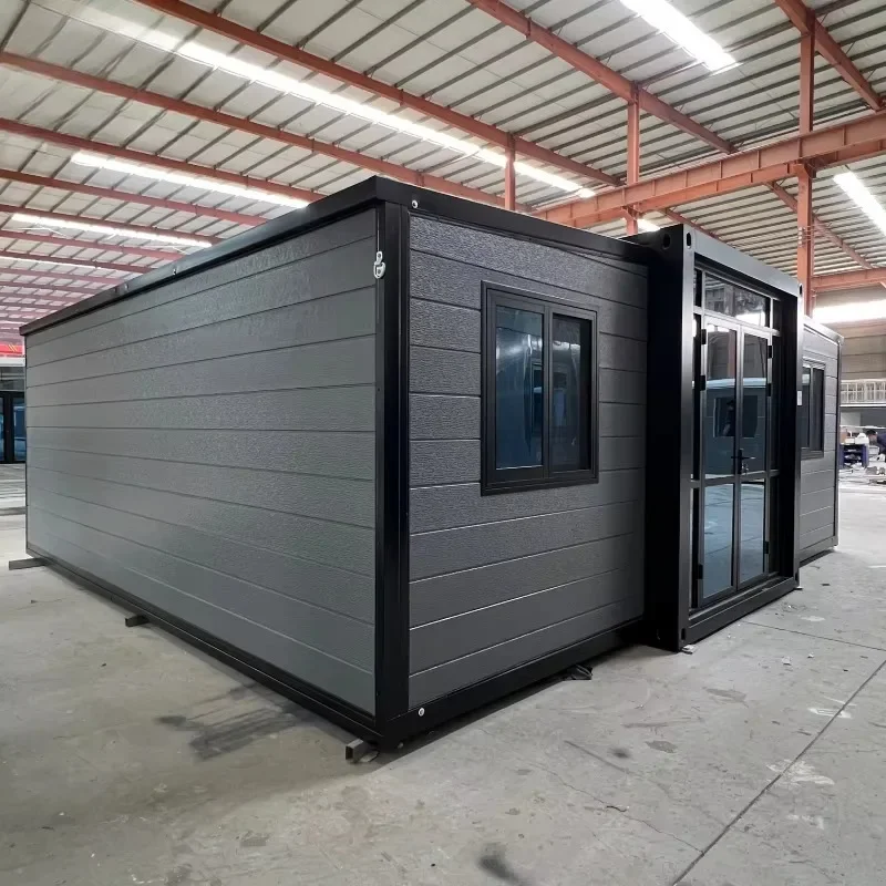 Luxury Modern Style 40ft & 20ft Mobile Home Competitive Price Prefab Expandable Container House Steel Office Use