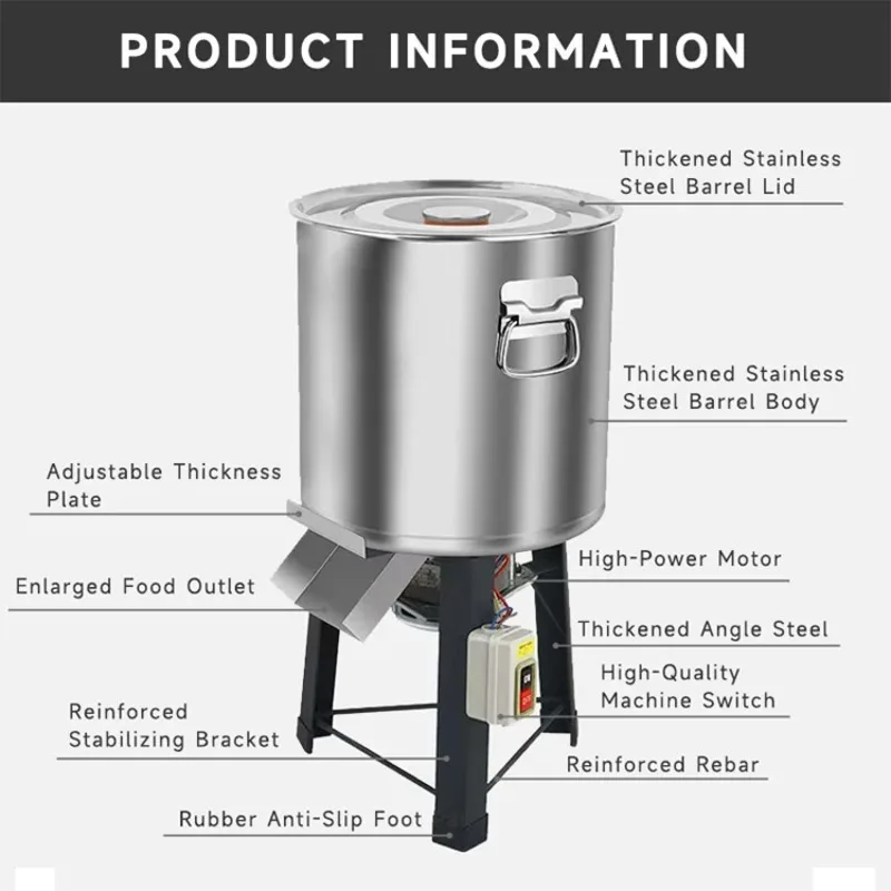Coupe-légumes robot culinaire multifonction hachoir alimentaire seau électrique hachoir à légumes