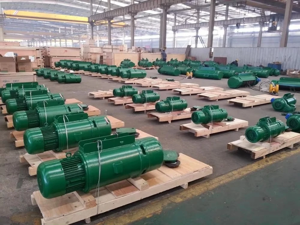 Single Double Speed 3t 5t 10t 15t Electric Hoist Electric Wire Rope Hoist with Motorized Trolley