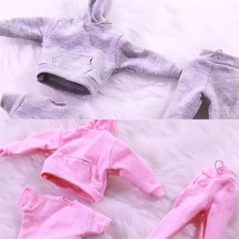 

В наличии 1/12 весы солдатская одежда однотонная модная футболка с капюшоном спортивные штаны костюм модель для 6 дюймов игрушечные фигурки тело куклы подарок