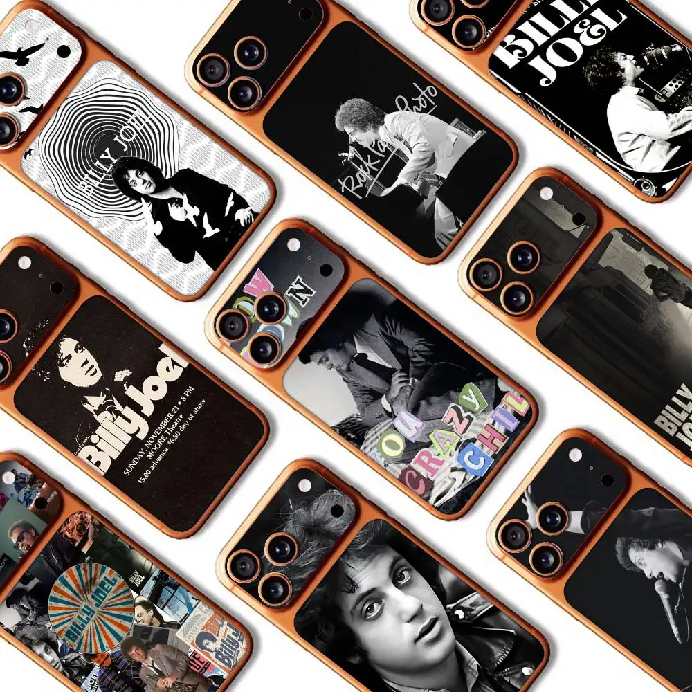 

Singer Billy J-Joel Anti-Scratch Back Decal Protective Wrap Skin For IPhone 17 Pro 17 Pro Max