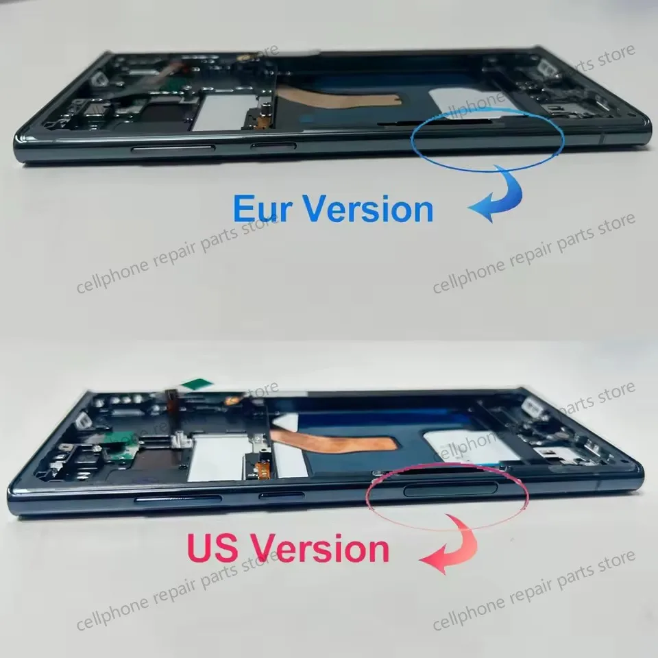 6.8“ Super AMOLED For Samsung Galaxy S23 Ultra S918 LCD Display
