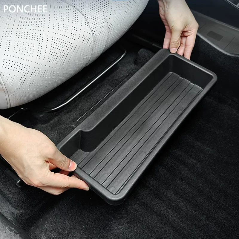 For Atto 2 Yuan Pro Yuan UP 2024-2025 Storage Box Under The Seat Storage Compartments for The Driver and Passenger Seats