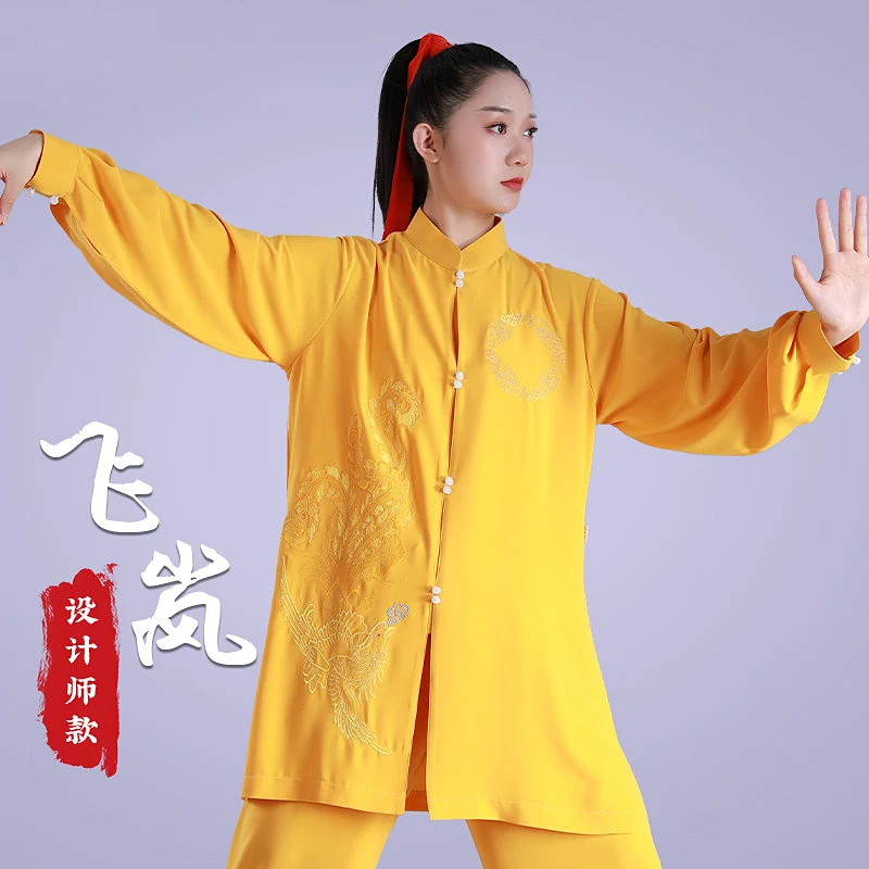 Women's Unisex Tai Chi Suit Pearl Linen Summer/Spring/Autumn Baduanjin Martial Arts Performance & Training Wear Neo-Chinese Styl