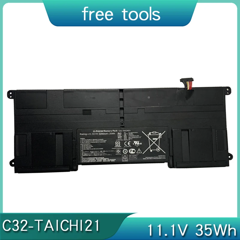 НОВЫЙ аккумулятор для ноутбука C32-TAICHI21 11,1 В 35 Втч для ASUS TAICHI 21 ALL Series CW001H CW001P CW009H CW004H CW005P CW002H DH51 DH71 UH5