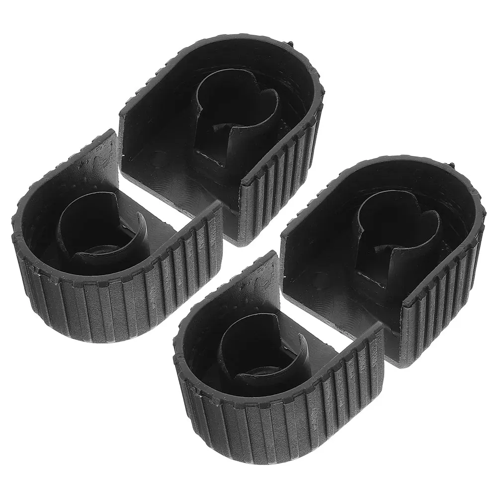 

4 Pcs Ladder Cap Replacement Feet Cover Telescopic Caps Pads Cushion Covers Foot Plastic Antiskid Bumper