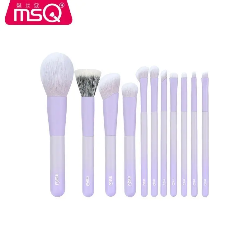 MSQ 11-Piece Eyeshadow Makeup Brush Set - Tools for Effortless And Perfect Application