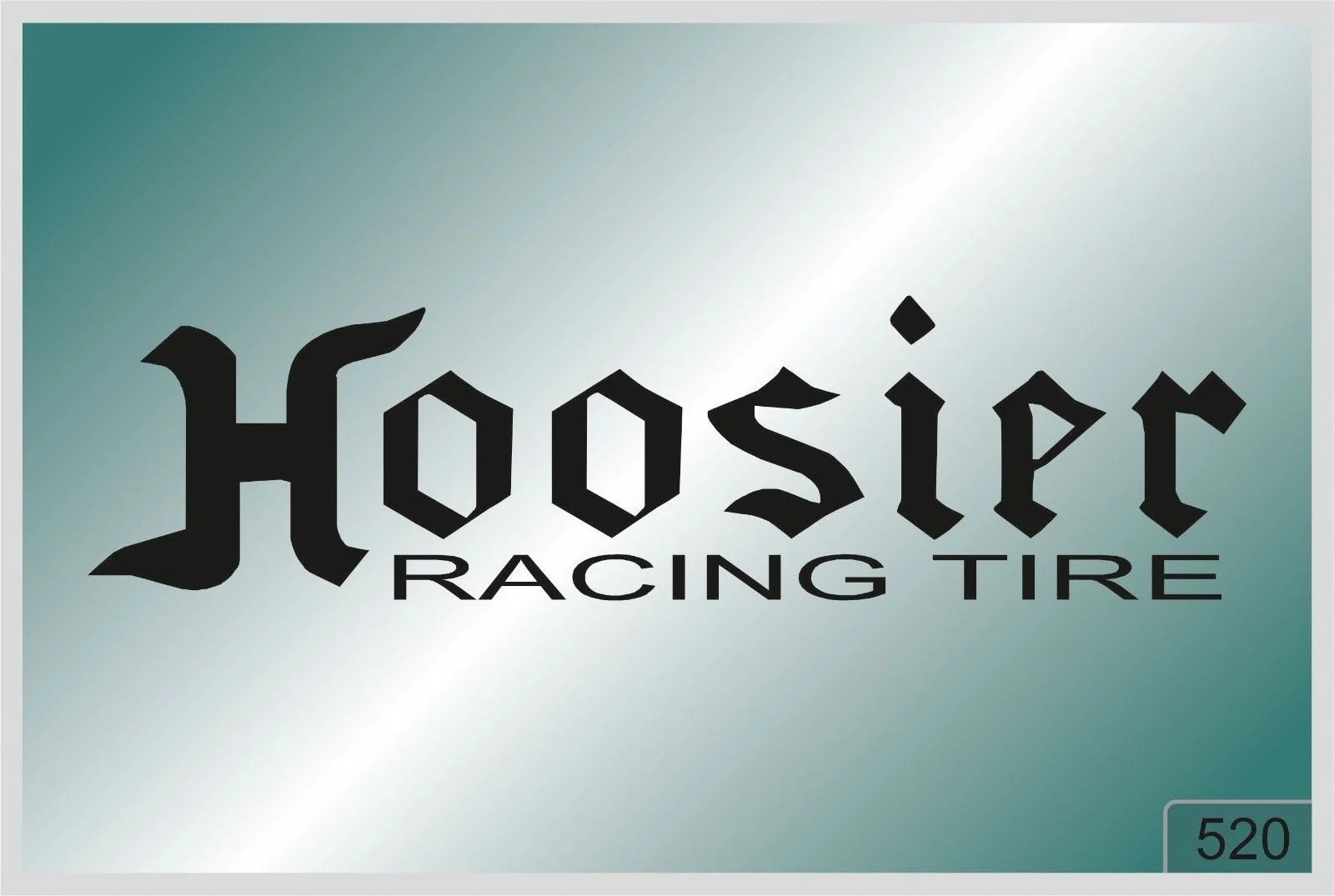 For HOOSIER RACING TIRE -2 pcs. stickers  HIGH QUALITY  different colors 520