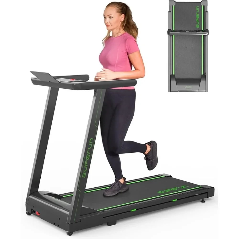 

Folding Treadmills for Home 3HP Treadmill with LED for Walking & Running Portable Treadmill Freight free