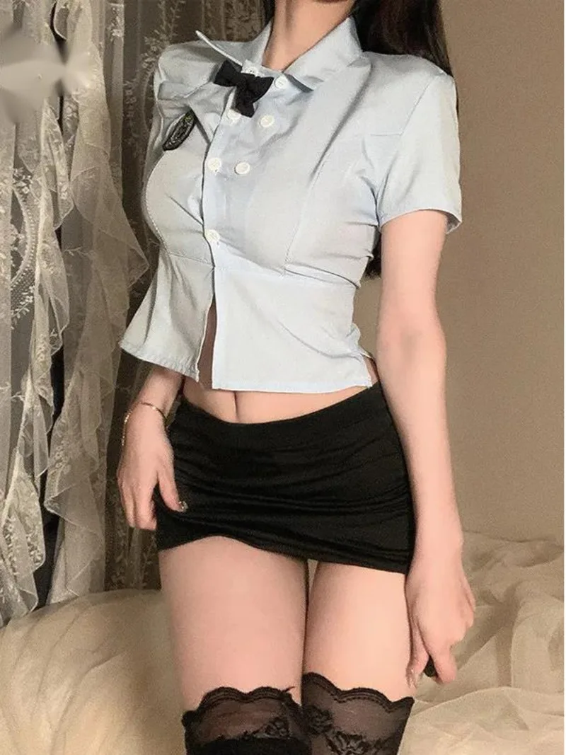 sexy lingerie female professional suit role-playing student tight fitting uniform seductive teacher cute outfits for women WJ0F