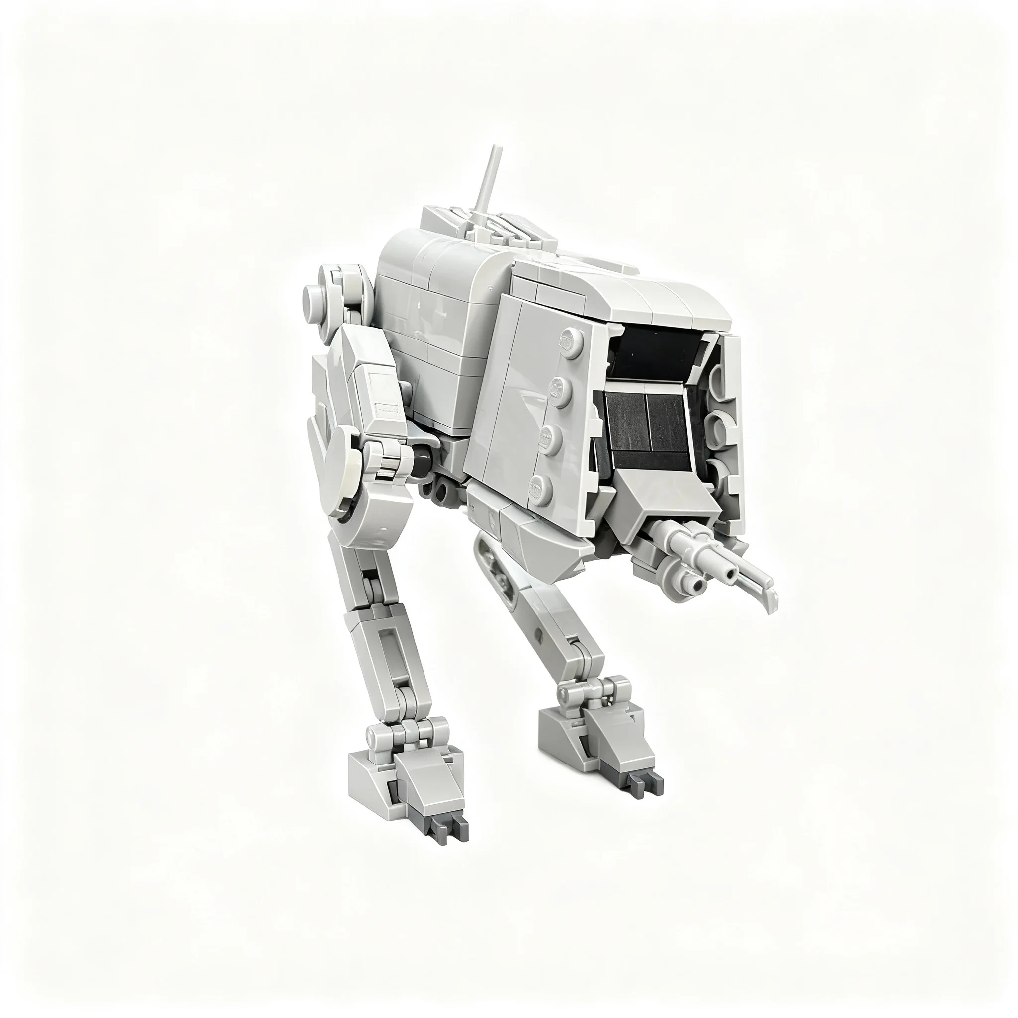 268pcs MOC Star Battle AT-PT All Terrain Personel Transport Model Building Blocks Construction Toys Christmas Gift Art Education