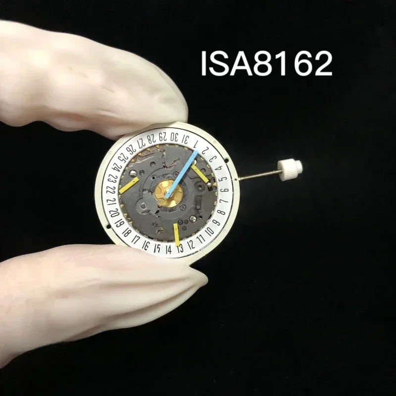 ISA 8162 8172 Movement Date At 3/4/6 New Original Swiss Quartz Multi Needle Movement Watch Accessories