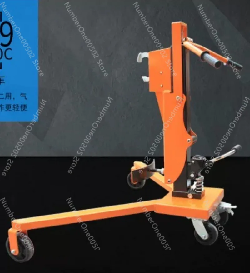 

DT350A Foot Hydraulic Drum Truck 350kg Weighing Plastic Barrel Transporter