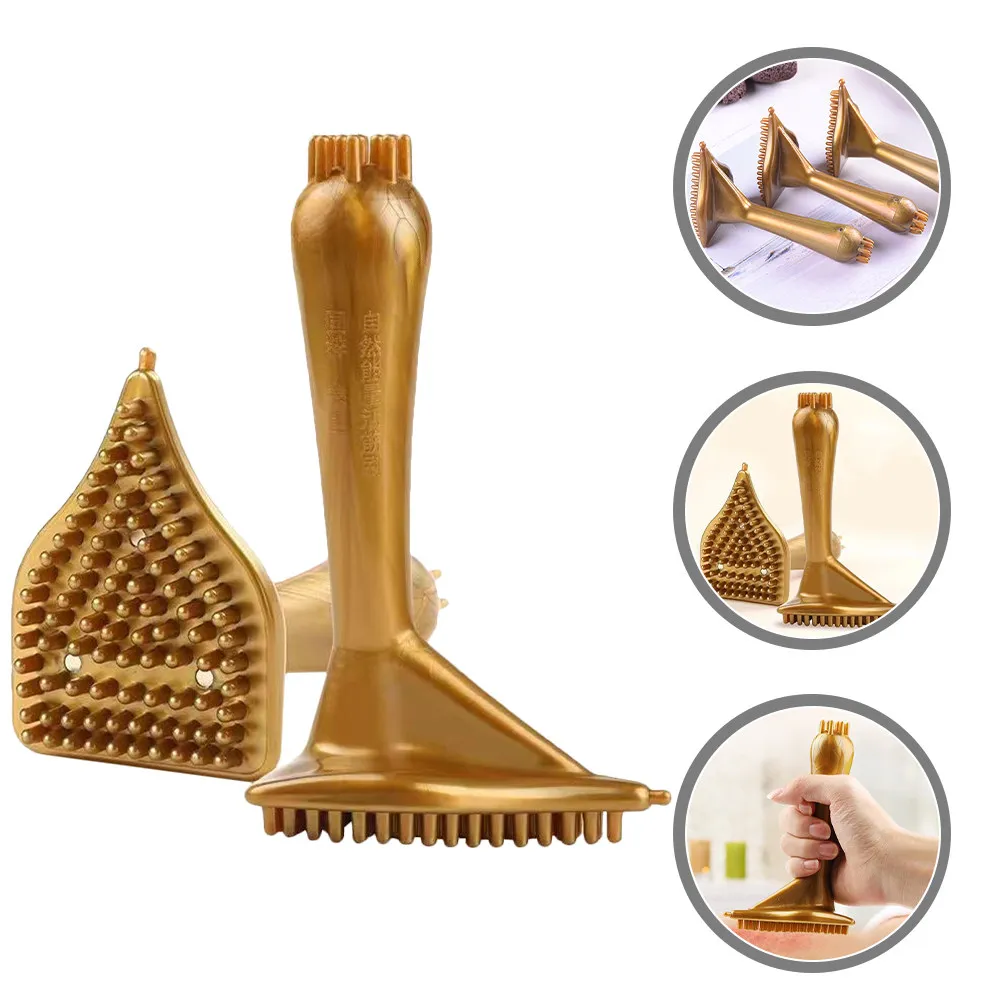 

2 шт. магнитные массажные щетки, ручной массажер для тела, инструмент для точечного массажа шеи, плеч, спины, ног и стоп для расслабления