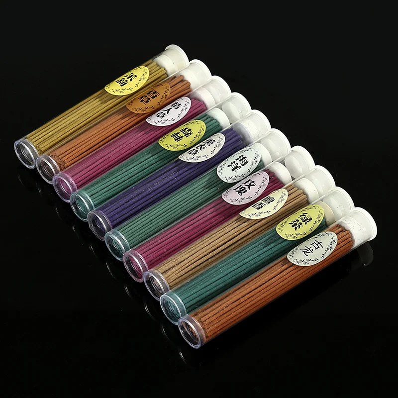 

Natural Incense Stick Handmade Aromatherapy Sticks 50 Sticks Per Box Sandalwood Lavender Meditation Household Bedroom Incenses