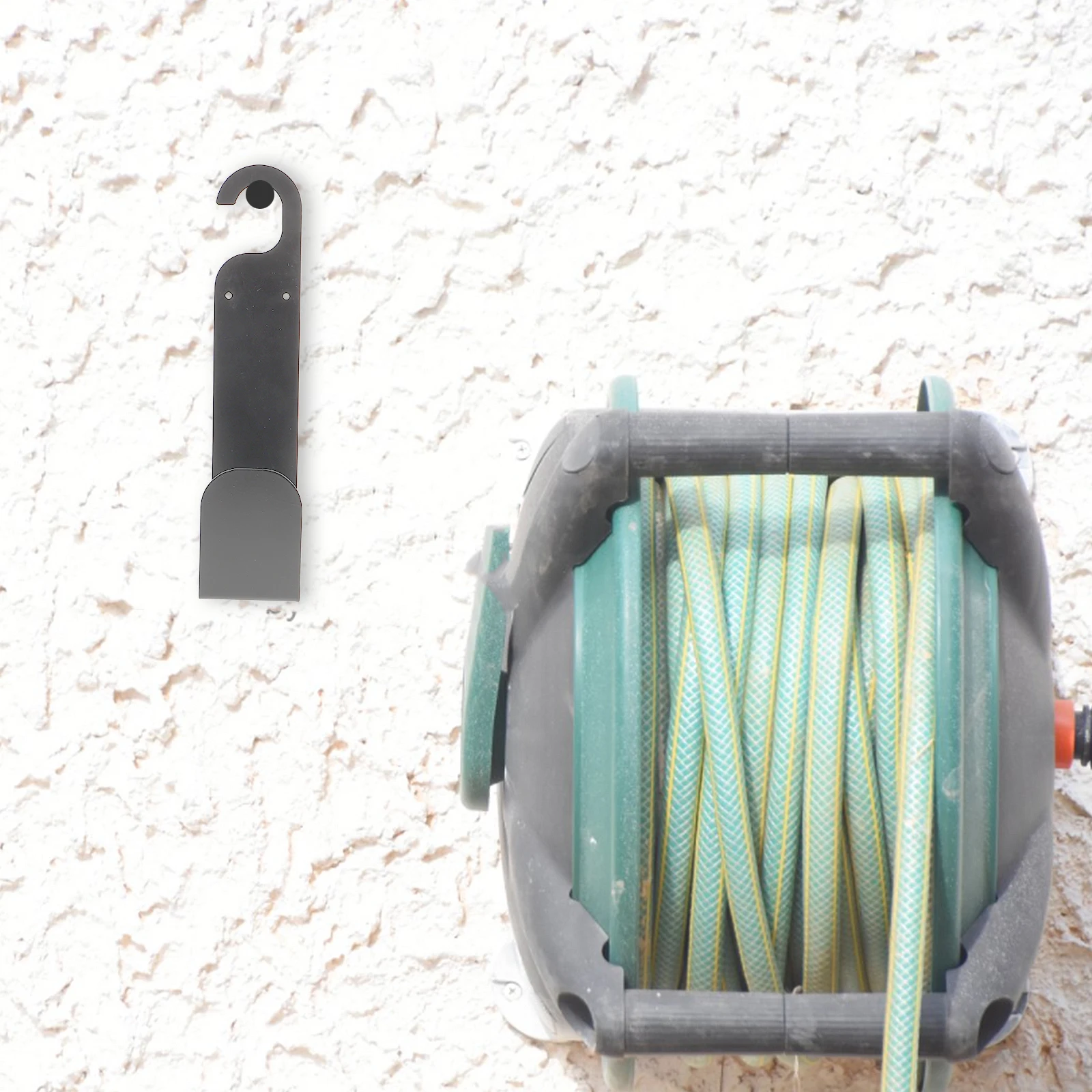 

Heavy Duty Hose Hook Garden Storage Rack Holder Hanger Water Pipe Durable Iron Material Suitable Patio Garden Outdoor Garage