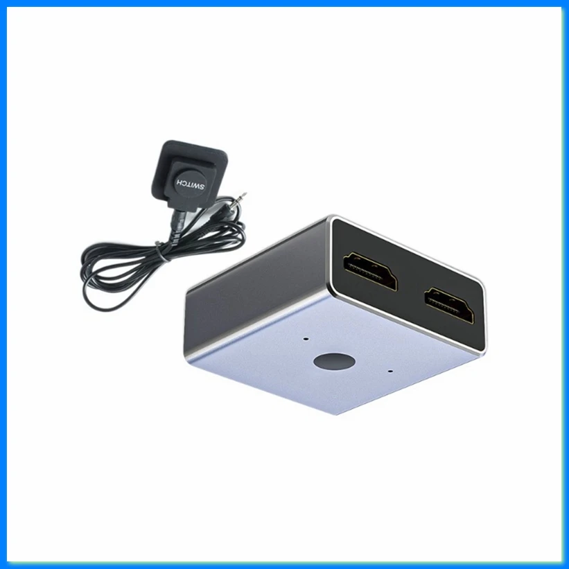 4K -Compatible Switcher Bi-Direction -Compatible Splitter 1 in 2 Out Adapter 2 in 1 Out Converter for-A75P