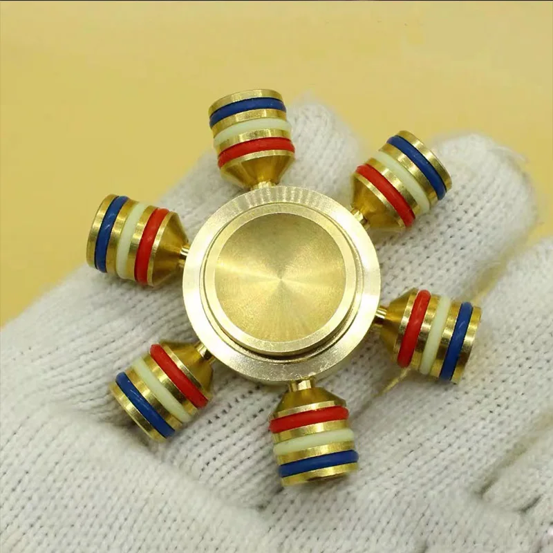 

Unique Fingertip Gyro Spinner Cool Stuff Gadgets EDC Metal Fidget Toys For Anxiety And Stress Relief For Adults