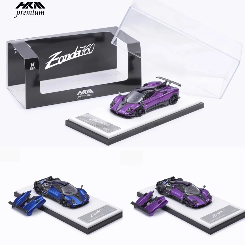 

1:64 Pagani Zonda 760LH Hamilton модель из сплава на заказ, детская коллекция декоративных игрушек, праздничные подарки для детей.