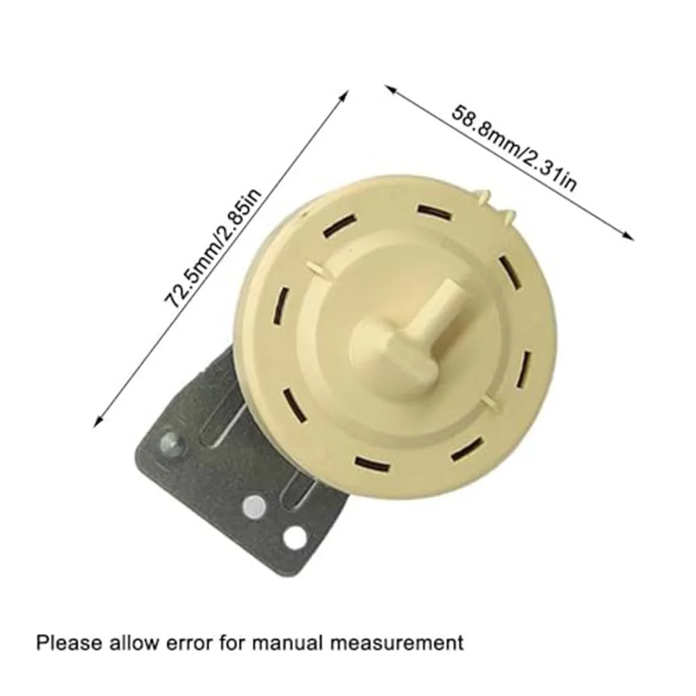 Pressure Switch Water Level Sensor Plastic Construction Metal Components Precision Sensing For LG Washing Machines