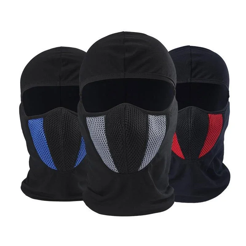 Autumn Full Face Mask Hat Bicycle Motorcycle Balaclava for Men Women Sports Cycling Dustproof Windproof Mask Scarf Headgear