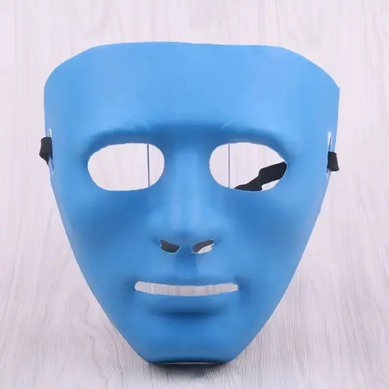 1 Stück Plastik-Halloween-Maske für Halloween-Streiche Geisterfest Karneval Trickreiche Party-Requisiten Dekorationsmaske – Detail 7