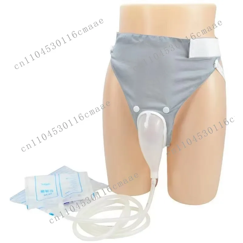 Unisex Breathable Bedside Urinal Bag for Elderly Incontinence Bedridden Use with Ozone Disinfecting Feature for Both Men Women