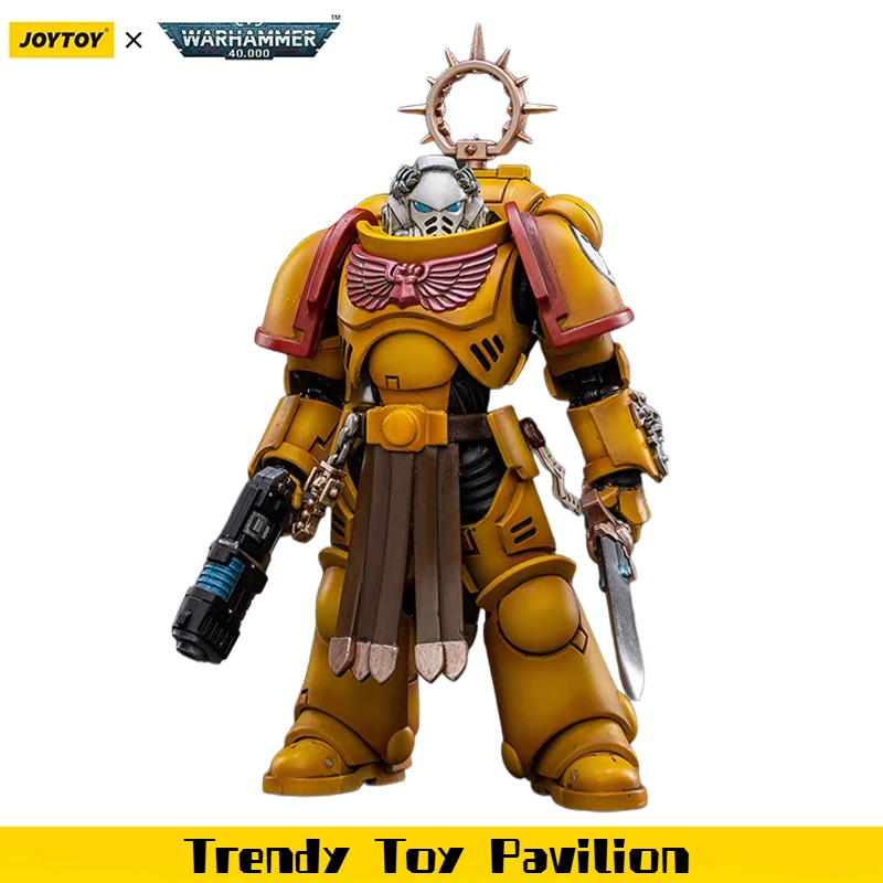 

【JOYTOY】Warhammer 40K Imperial Fists Veteran Brother Thracius 1/18 Action Figure Toys