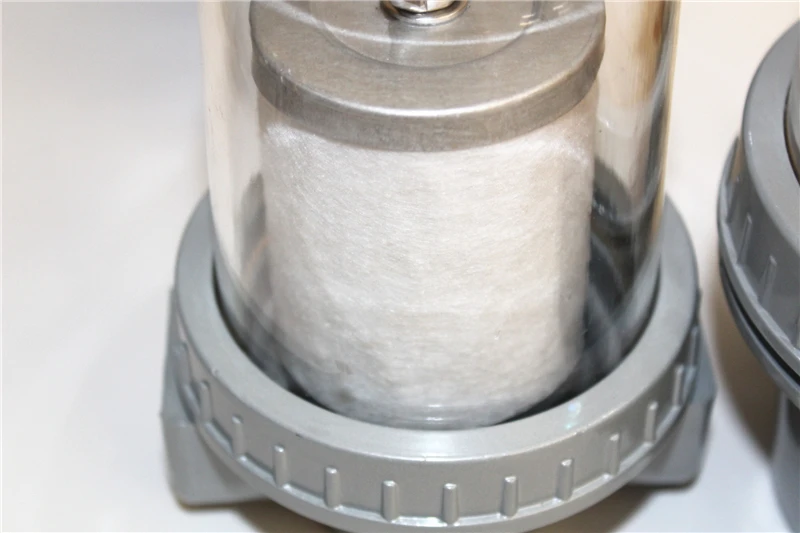 Vacuum pump air filter 1/4 2 minutes 3 minutes 4 minutes 2 inches oil mist steam water dust dust separator AV15