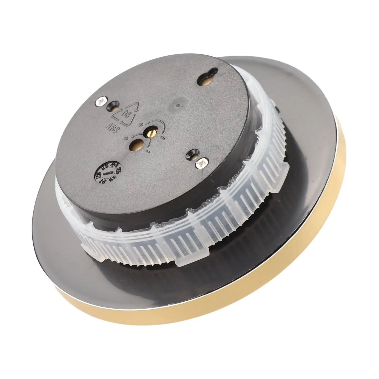 Metal Frame Barometer Clock for Home Use with Mechanical Pressure Gauge Providing Reliable Weather Tracking and Time Display