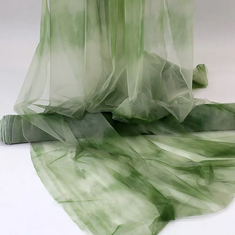 5 متر جديد ثلاثين الألوان اختياري الشاش الستار النسيج الديكور شبكة اليدوية DIY بها بنفسك الزفاف خلفية الديكور الملحقات #6