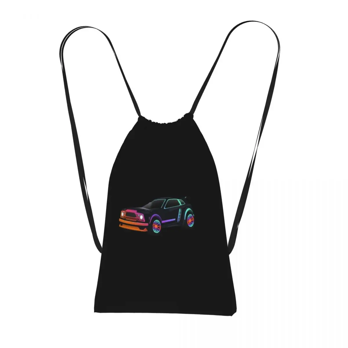 Rocket League Fennec Backpacks Portable Drawstring Bags Sundries Bag Book Bags for Travel School