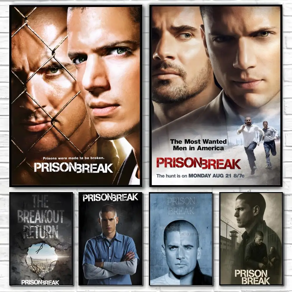 Poster Classic poster and wall art prints are suitable for living rooms, bedrooms, bars, and home décor. P-Prison Break