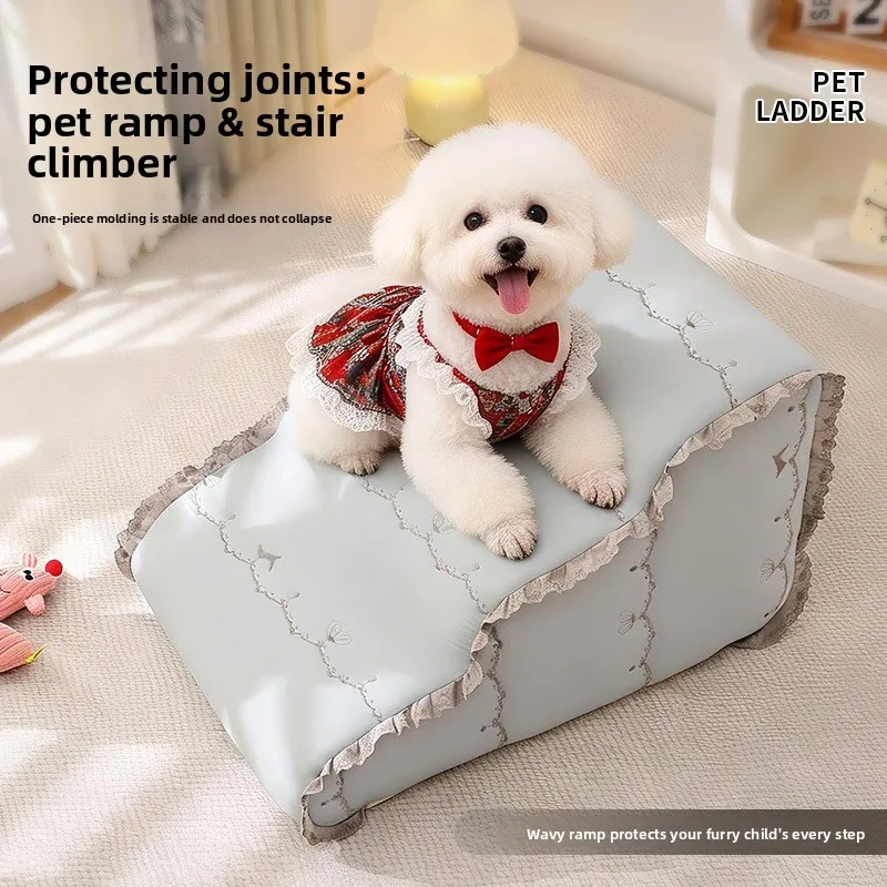 Escalera para Mascotas, Escalones para Perros, Escalera Pequeña para Sofá, Escalones Inclinados Extraíbles, Accesorios para Perros, Artículos para Mascotas, Camas para Perros, Artículos para Cachorros