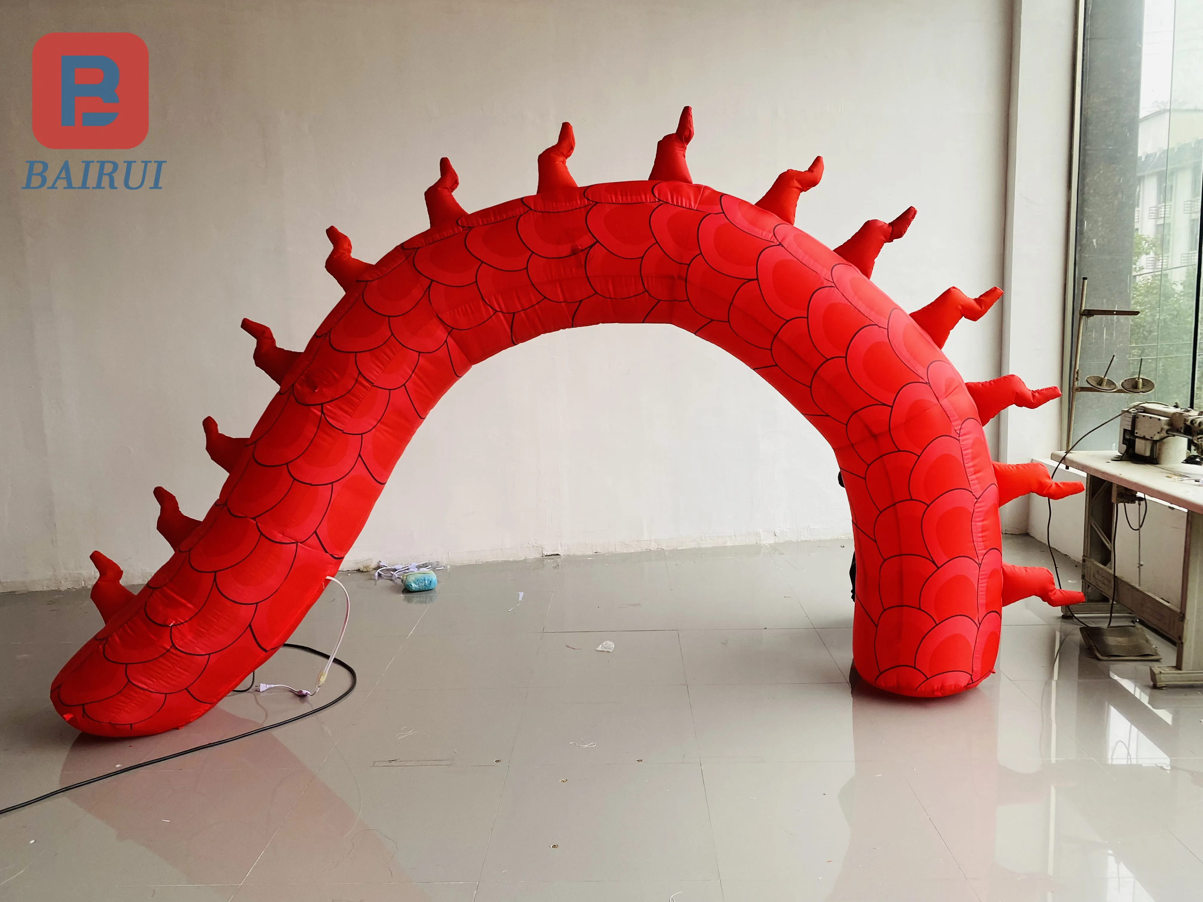 Cartoon Inflatable Dragon Year Mascot Air Model Chinese Dragon New Year Zodiac outdoor commercial decoration props