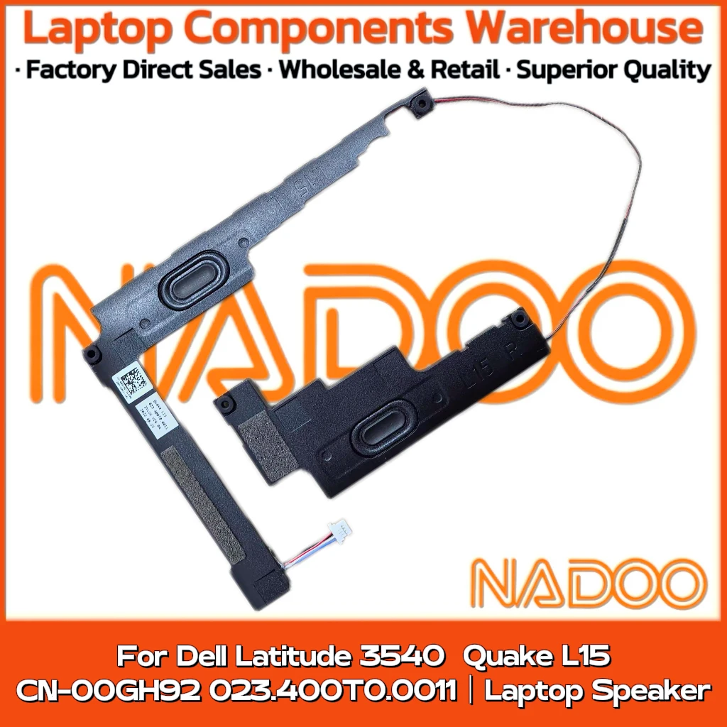 New Original Laptop Notebook Audio Speaker For Dell Latitude 3540 Quake L15 built-in speaker horn audio CN-00GH92 023.400T0.0011