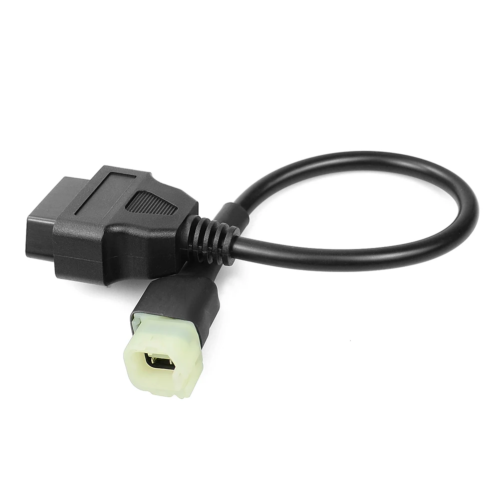 OBD Motorcycle Cable for Ducati 4 Pin Cable Diagnostic 4Pin to OBD2 16 Pin Adapter OBD2 Engine Fault Diagnosis Detection Plug